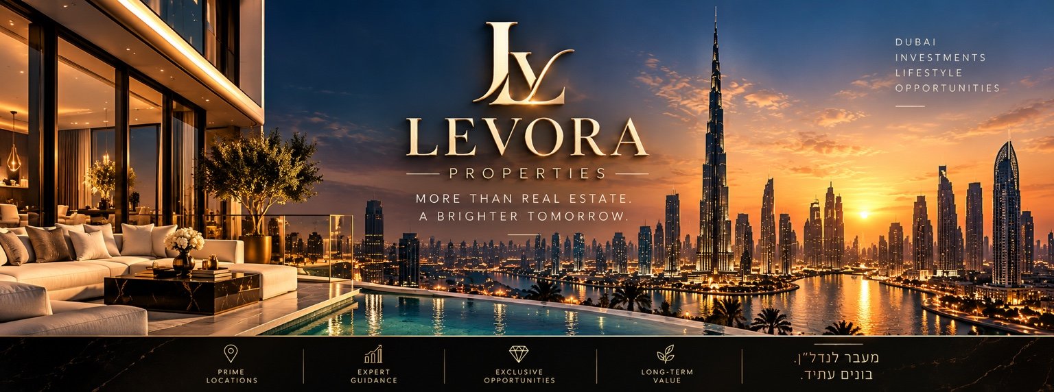 LEVORA Properties Dubai skyline